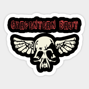 carpentern brut Sticker